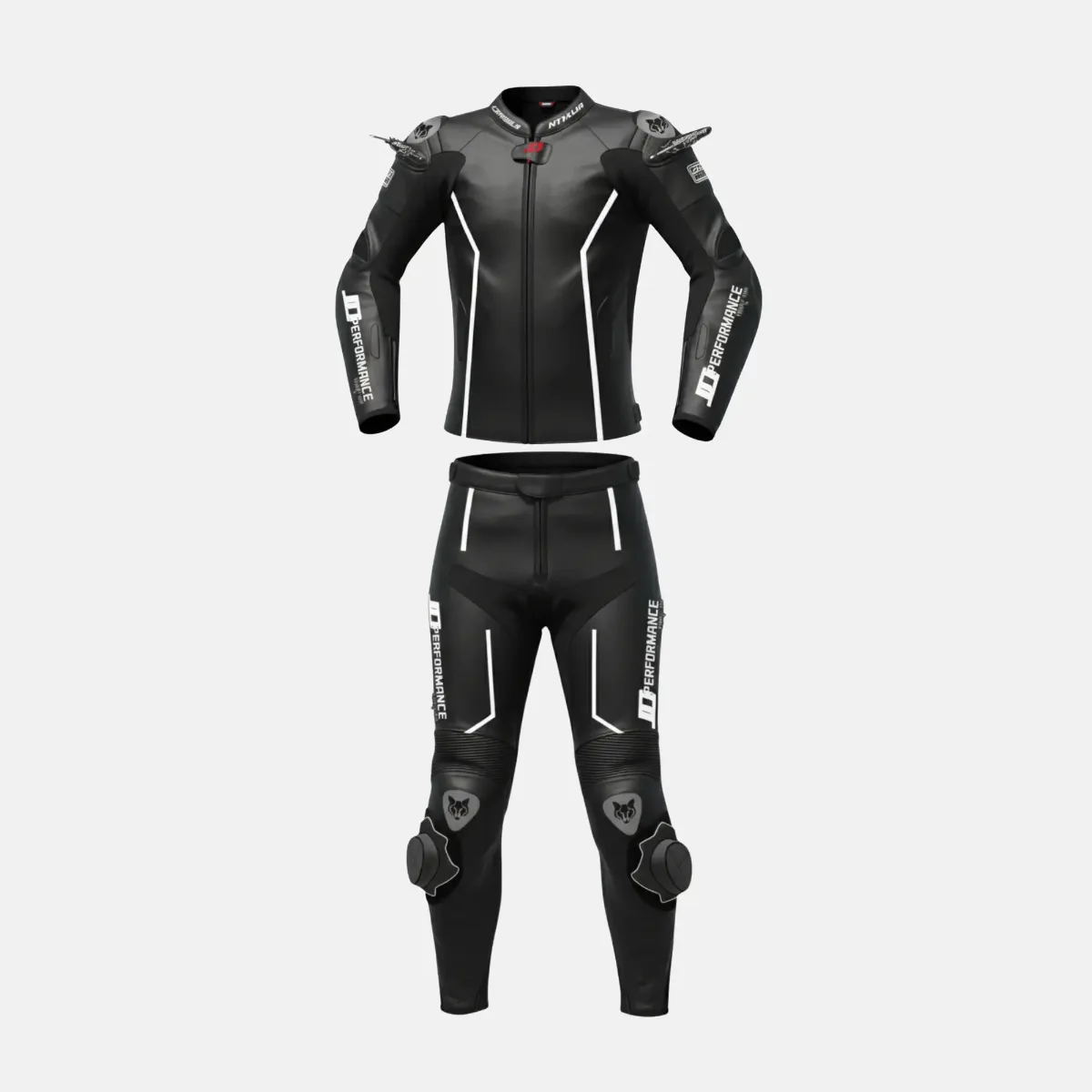 JD Men's Two-Piece Race Suit – Stealth Black