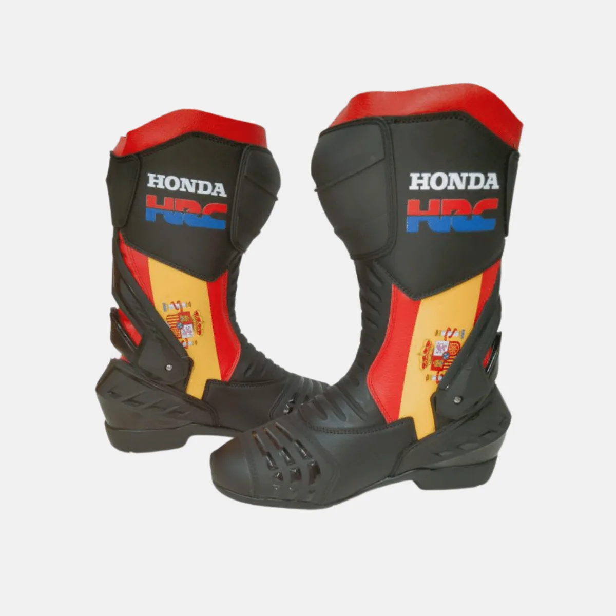 JD Performance Race Boots – Red & Orange Factory