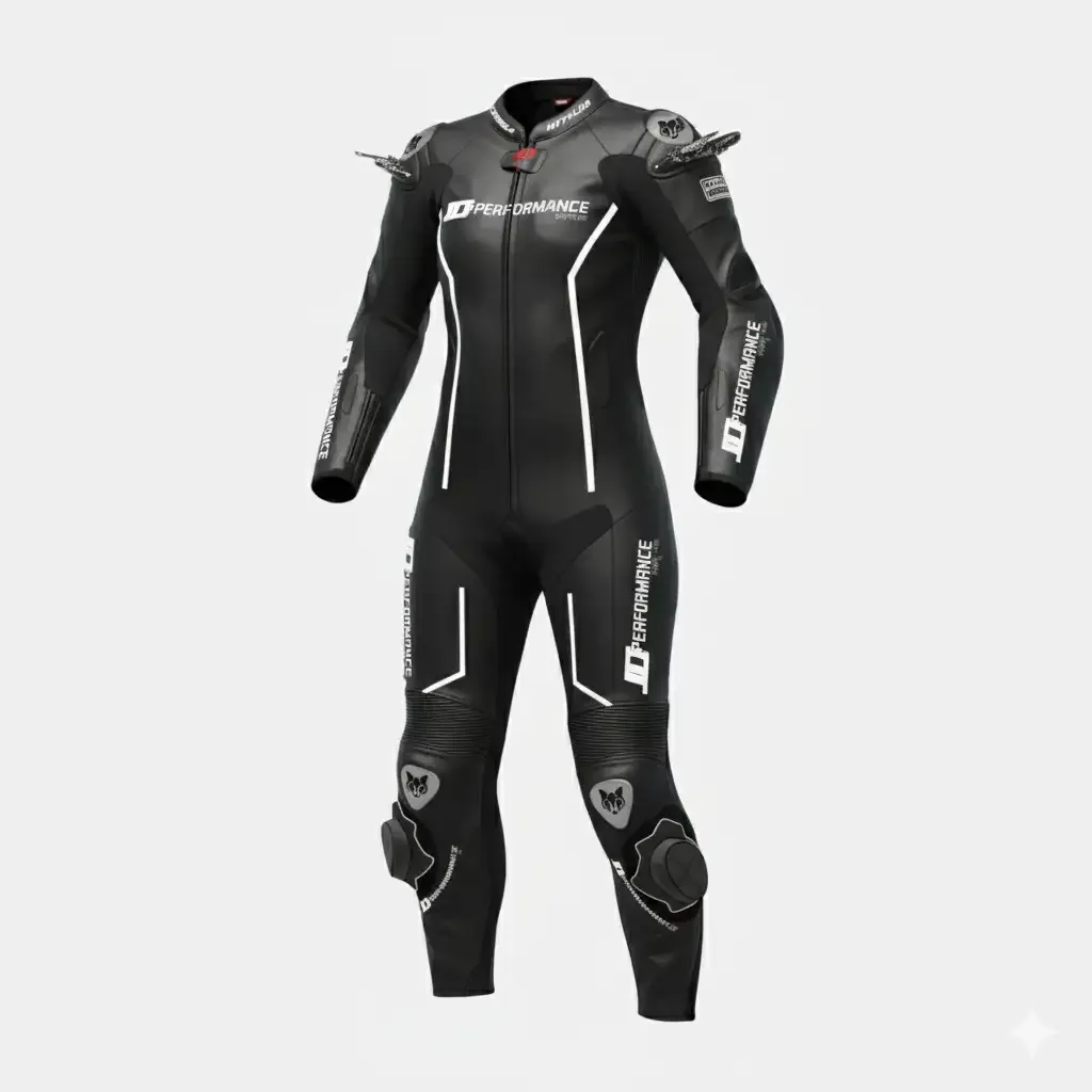 JD Women's One-Piece Race Suit – Stealth Black
