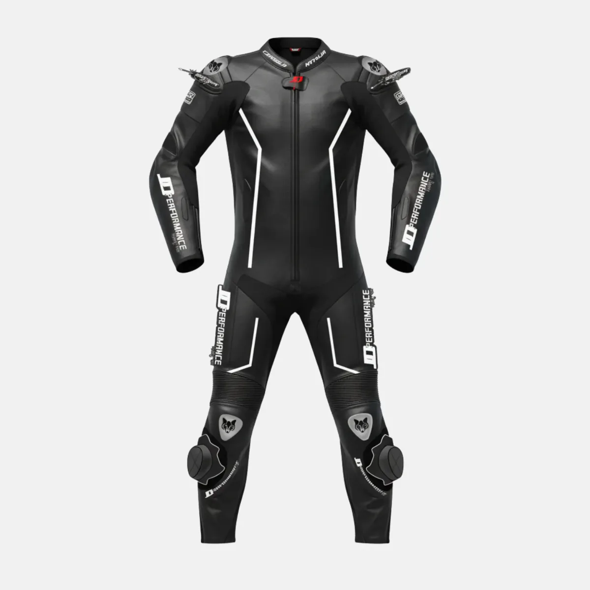 JD Men's One-Piece Race Suit – Stealth Black