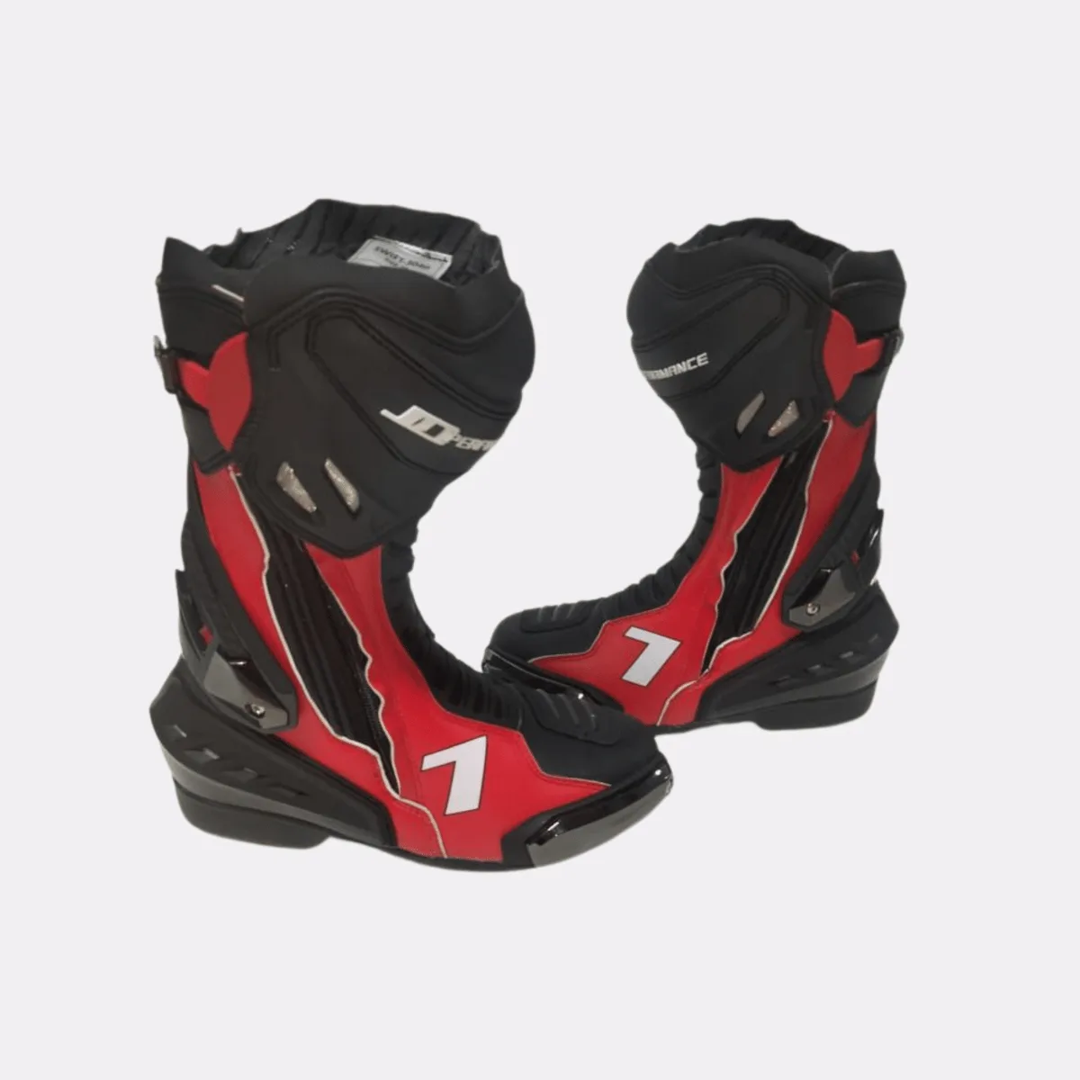JD Performance Race Boots – Red Racer
