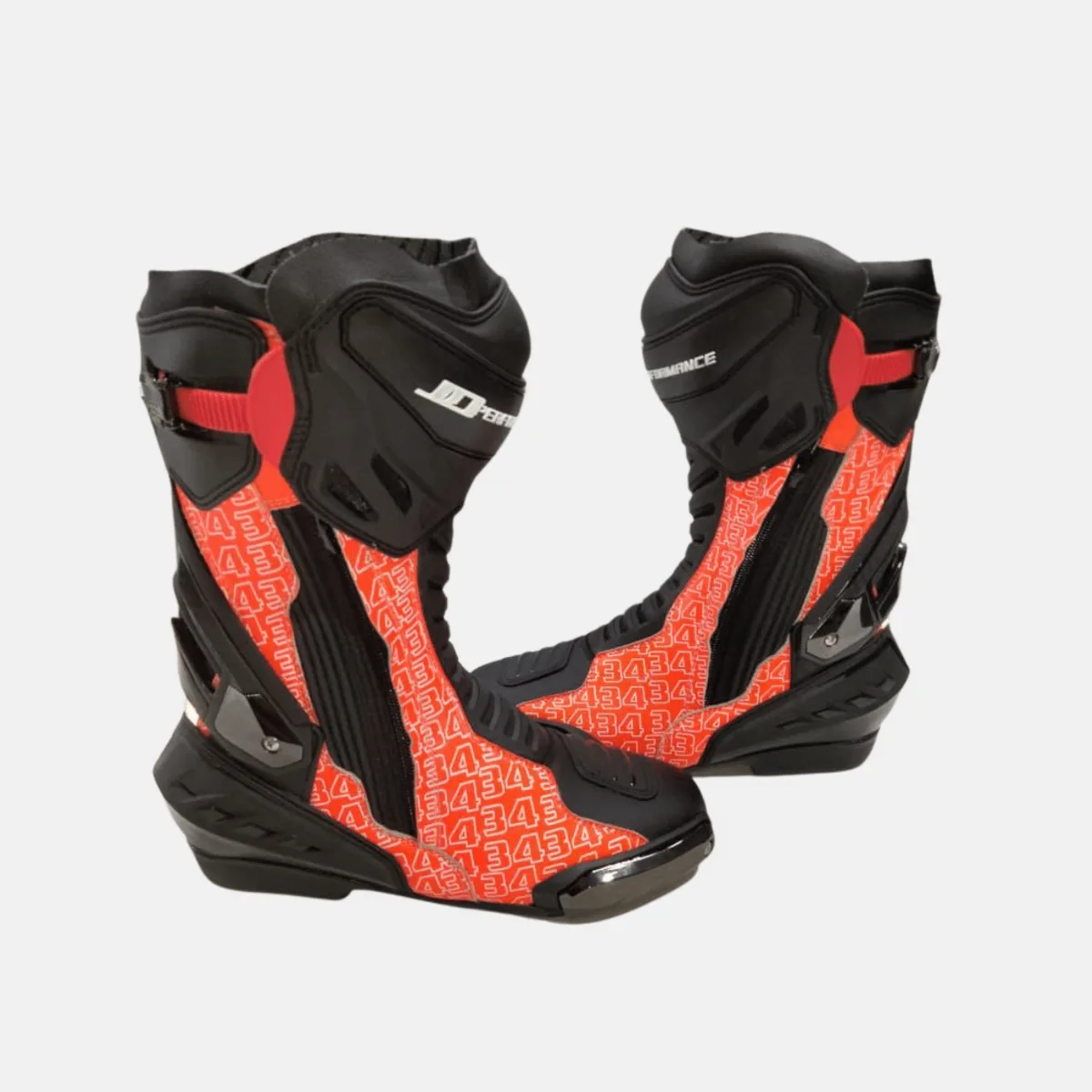 JD Performance Race Boots – Coral Pattern