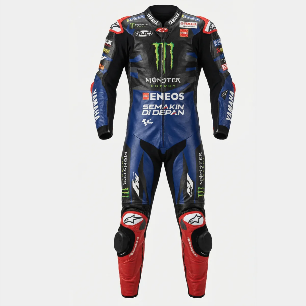 Yamaha MotoGP-Style Racing Suit — 2024 Season Livery Replica